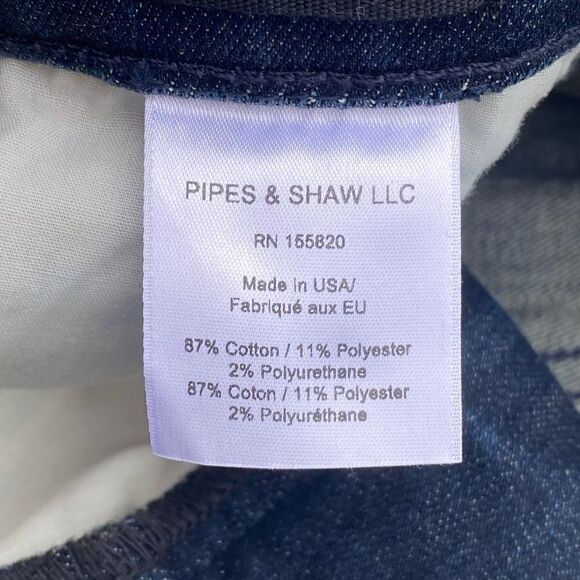 Veronica Beard Carolyn High Rise Baby Boot Jean Navy Red Stripe Plus Size 24 NWT - Picture 10 of 10